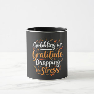 Gratitude & Stress Relief Inspirational Mug