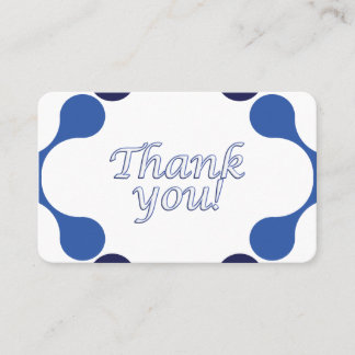 Gratitude Thank You Card - 3.54 x 2.165