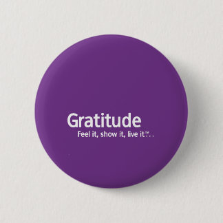 Gratitude - Thought Shapers™ 2 Inch Round Button