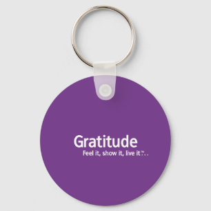 Gratitude - Thought Shapers™ Keychain
