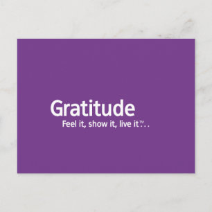 Gratitude - Thought Shapers™ Postcard