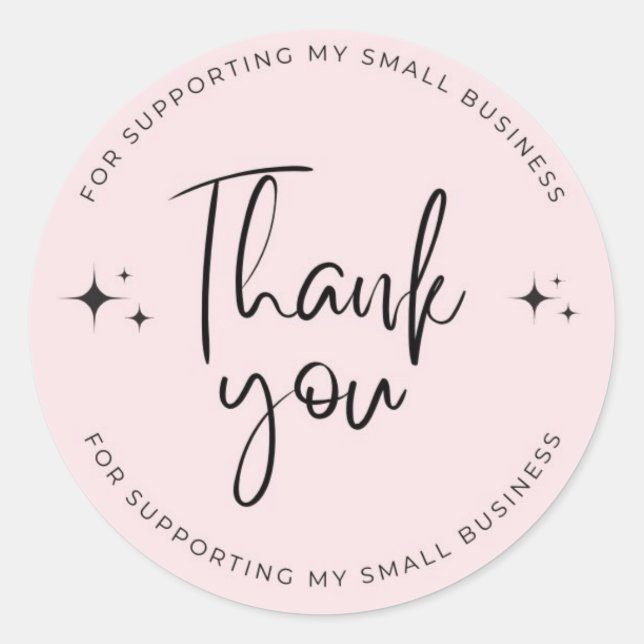 GratitudeGlow: Personalized Thank You Stickers (Front)