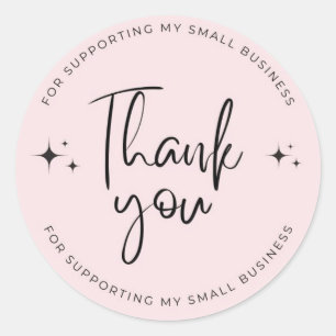 GratitudeGlow : Stickers Merci personnalisés