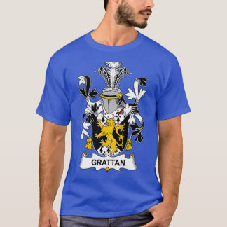 Grattan Coat of Arms Family Crest  T-Shirt