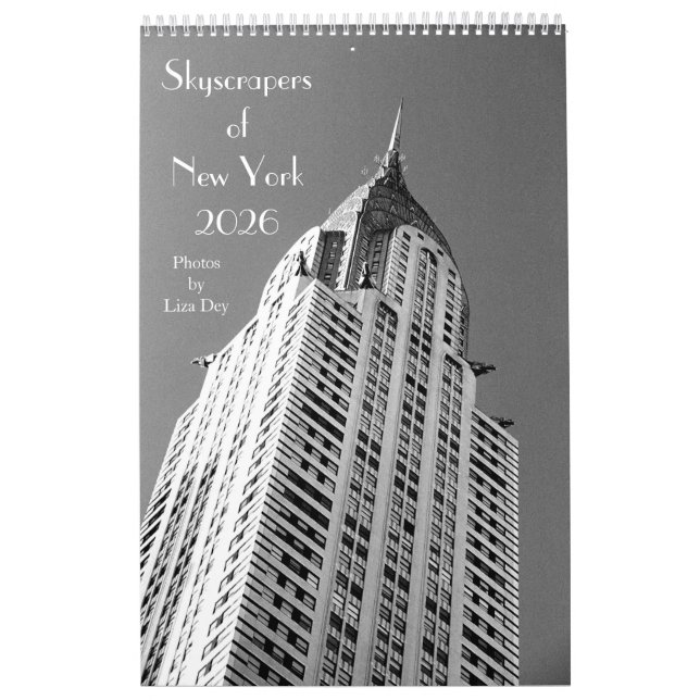 Gratte-ciel de New York 2026 Calendrier (Protection)