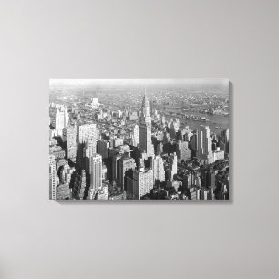 Gratte-ciel vintage d'art déco de New York City