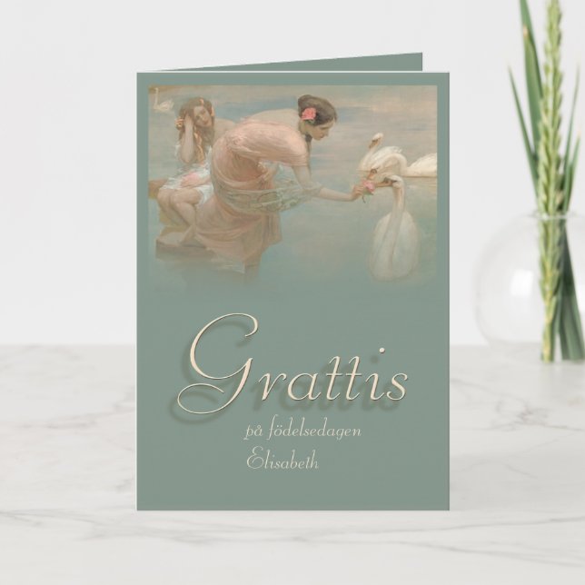 Grattis CC0141 Birthday Card (Front)
