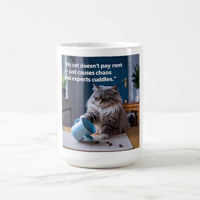 Gratuit Menace Café Mug (Centre)