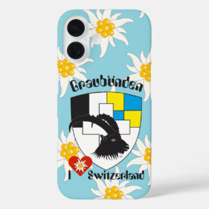 Graubünden Grischun Grigioni Appel iPhone Hüllen 16 Case