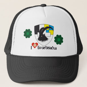 Graubünden Schweiz Mütze Trucker Hat