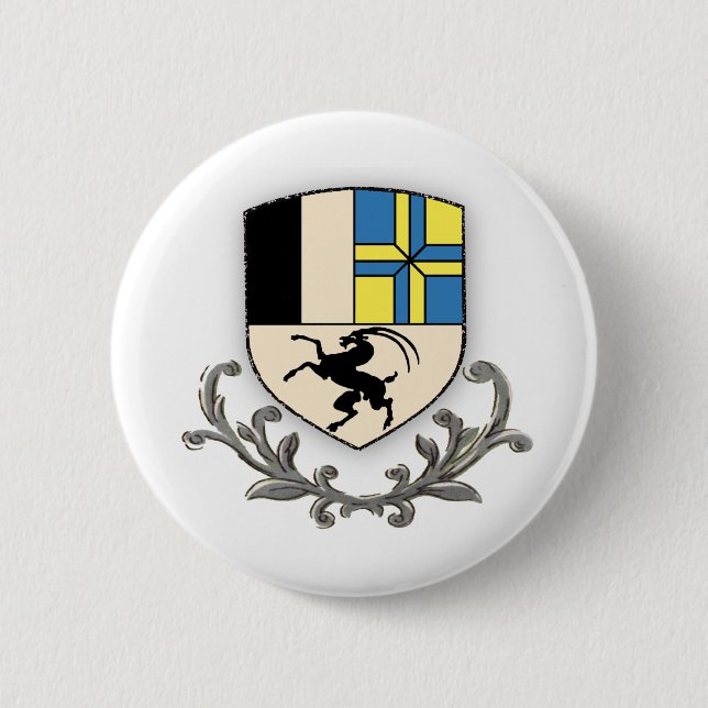 Graubunden wScroll 2 Inch Round Button (Front)