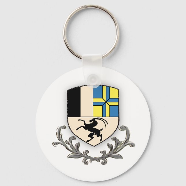 Graubunden wScroll Keychain (Front)