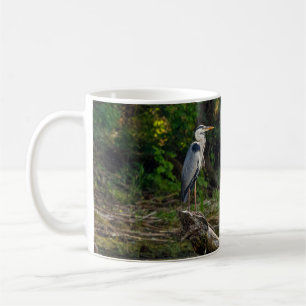 Graureiher in den Sümpfen des Donaudeltas Kaffeeta Coffee Mug