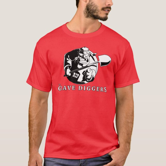 grave diggers logo T-Shirt (Front)