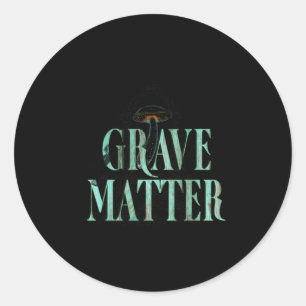 Grave Logo 2 Sticker