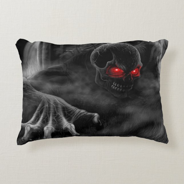 Grave Watcher Accent Pillow (Front)