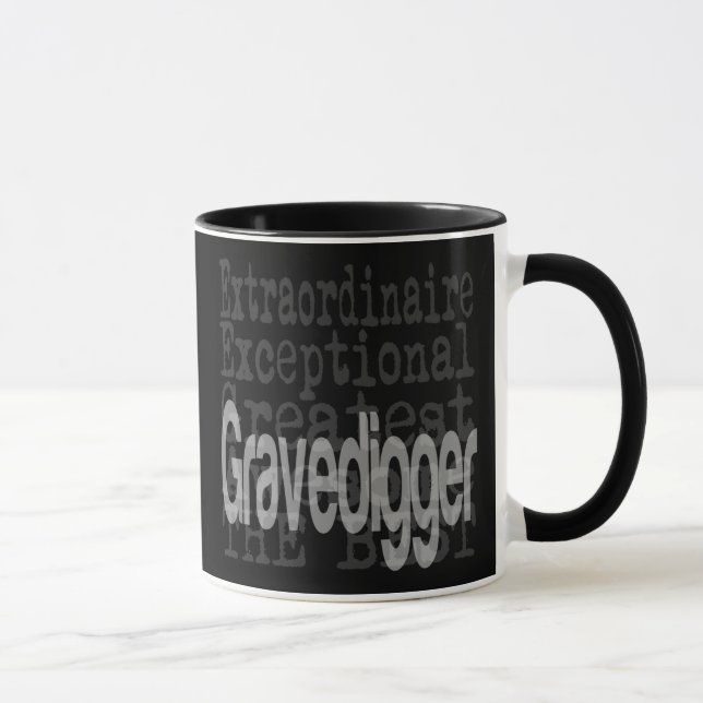 Gravedigger Extraordinaire Mug (Right)