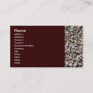 Gravel Chert Business Card