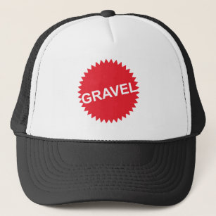 Gravel Cycling Red Logo Trucker Hat