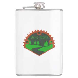 Gravel Grinder Hip Flask