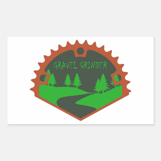 Gravel Grinder Sticker (Front)
