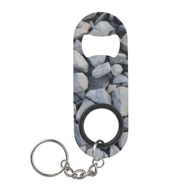 Gravel Keychain Bottle Opener (Front)