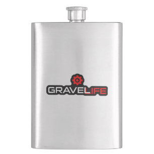 Gravel Life Cycling Hip Flask