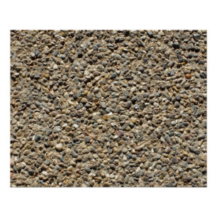 Gravel & Sand Photo Poster