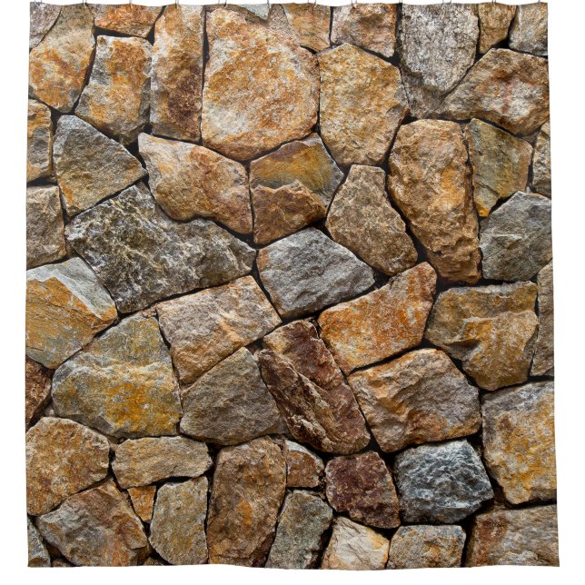 Gravel small stone wall  (Front)