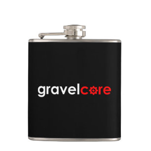 Gravelcore Gravel Cycling Hip Flask
