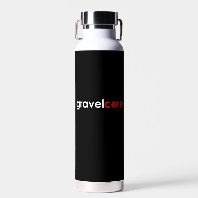 Gravelcore Gravel Cycling Water Bottle (Front)