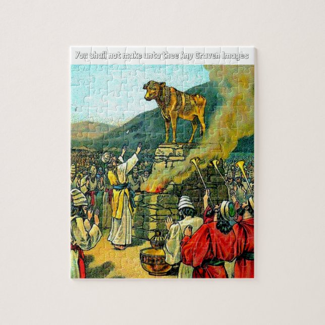 Graven Image Ten Commandments Jigsaw Puzzle (Vertical)
