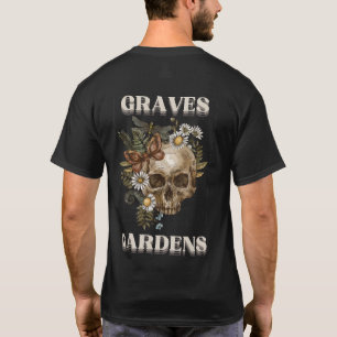 Graves Gardens Aesthetic Dark Retro Rock Men's T-Shirt