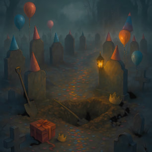 Graveyard Celebration – Gothic Party Decoupage Tissue Paper