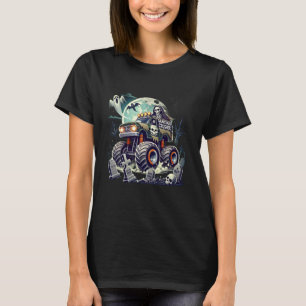 Graveyard Crusher Funny Halloween Costume Monster  T-Shirt