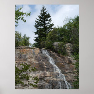 Graveyard Fields Waterfall Poster ... Bordered