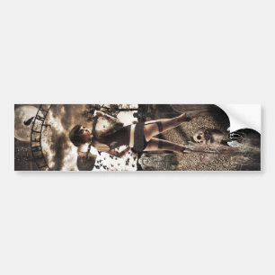 Graveyard Girls #2 Bumper Sticker