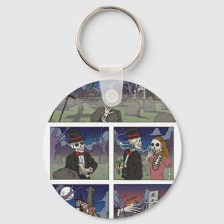 Graveyard Speed Dating Key Ring