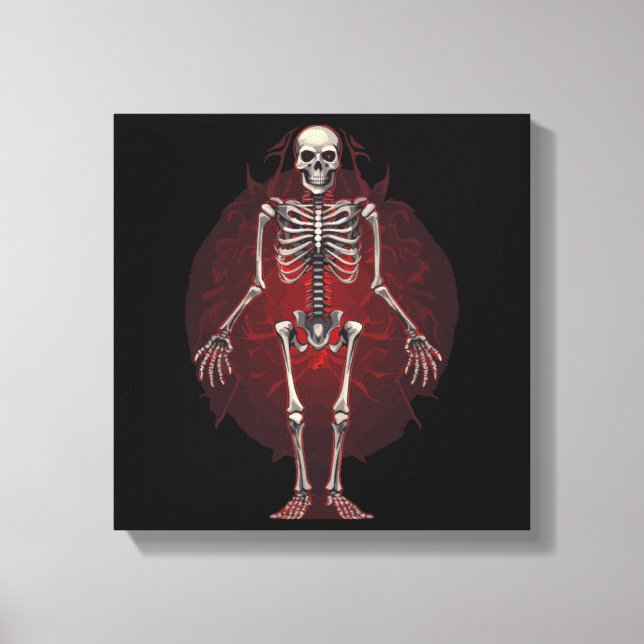  Graveyard Whispers Canvas Print (Front)