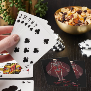  Graveyard Whispers Playing Cards