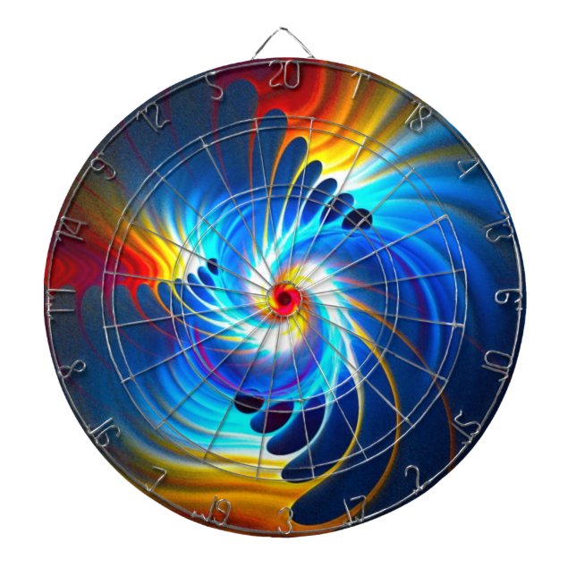 Gravitational Blueshift Dartboard (Front)