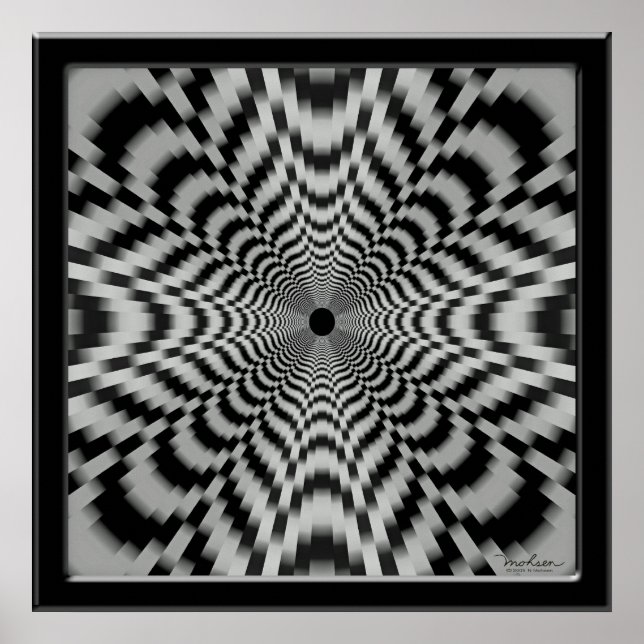 Gravitational Time Dilation Poster (Front)