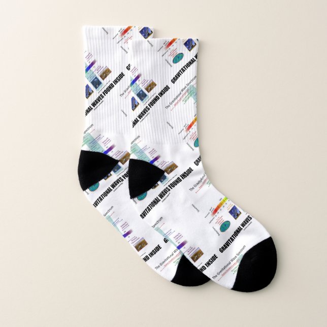 Gravitational Waves Found Inside Spectrum Socks (Pair)