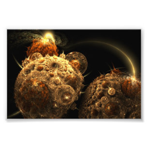 Gravité - Fractage Art Photo Élargissement
