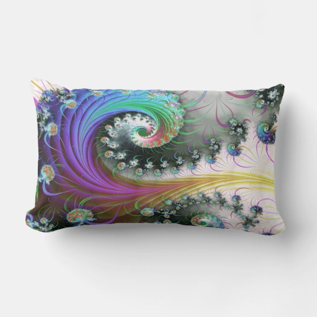 Gravities Rainbow Lumbar Pillow (Front)