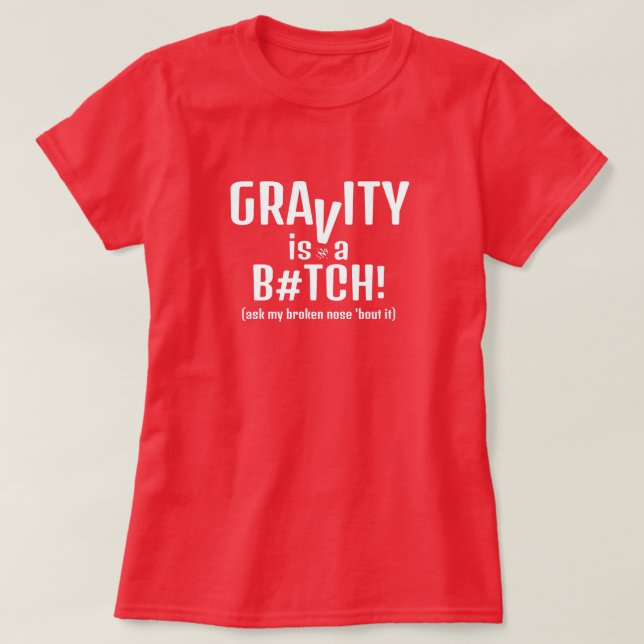 Gravity and falls - joke v2 T-Shirt (Design Front)