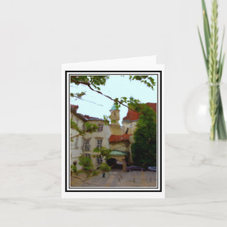 Gravity and Glass, Graz, Austria Card