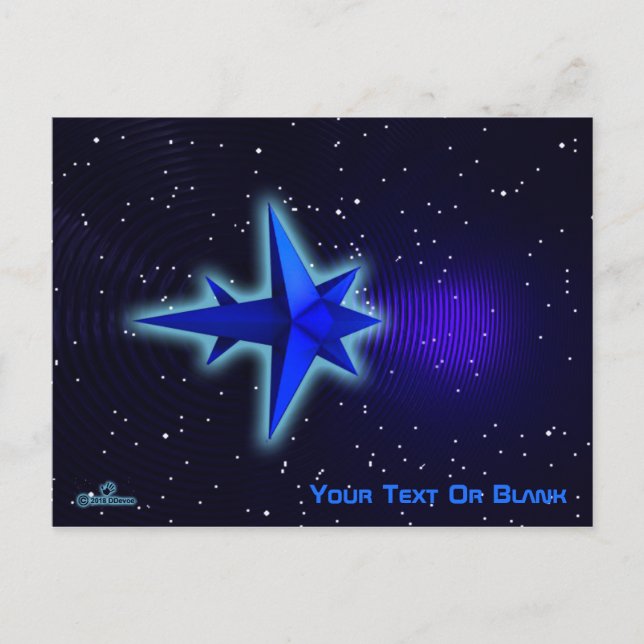 Gravity Drive Spacecraft Postcard (Front)