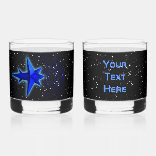Gravity Drive Spacecraft Whiskey Glass