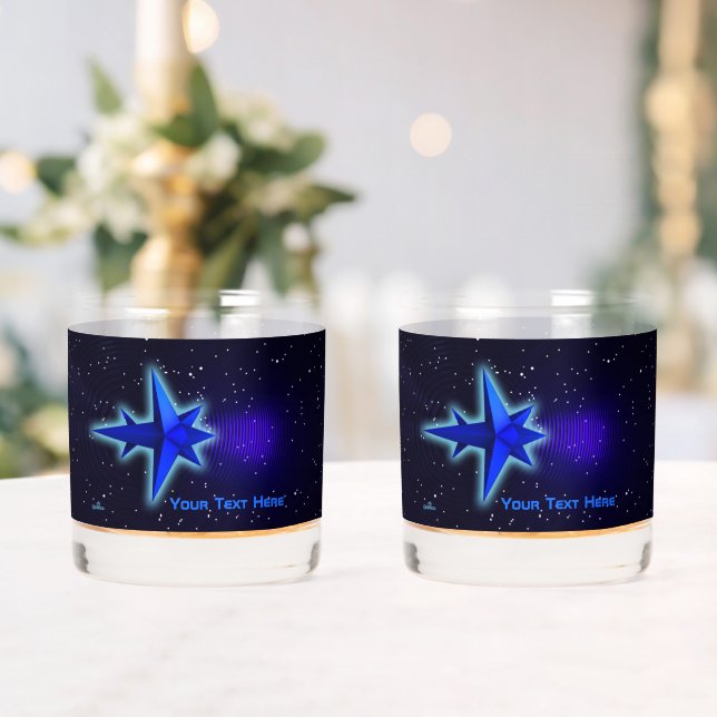 Gravity Drive Spacecraft Whiskey Glass (Insitu (Wedding))